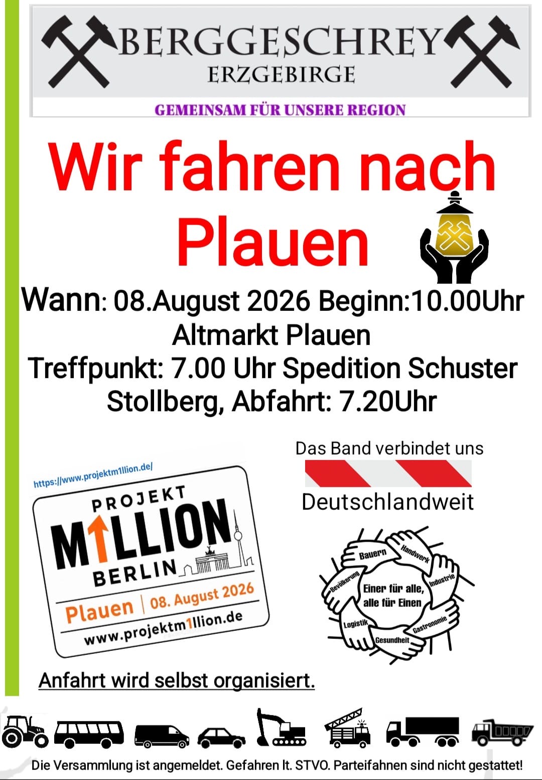 Fahrt nach Plauen | 08.08 | Stollberg - Plauen