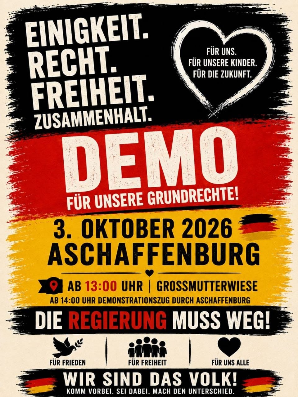 Demo | 03.10 | Aschaffenburg