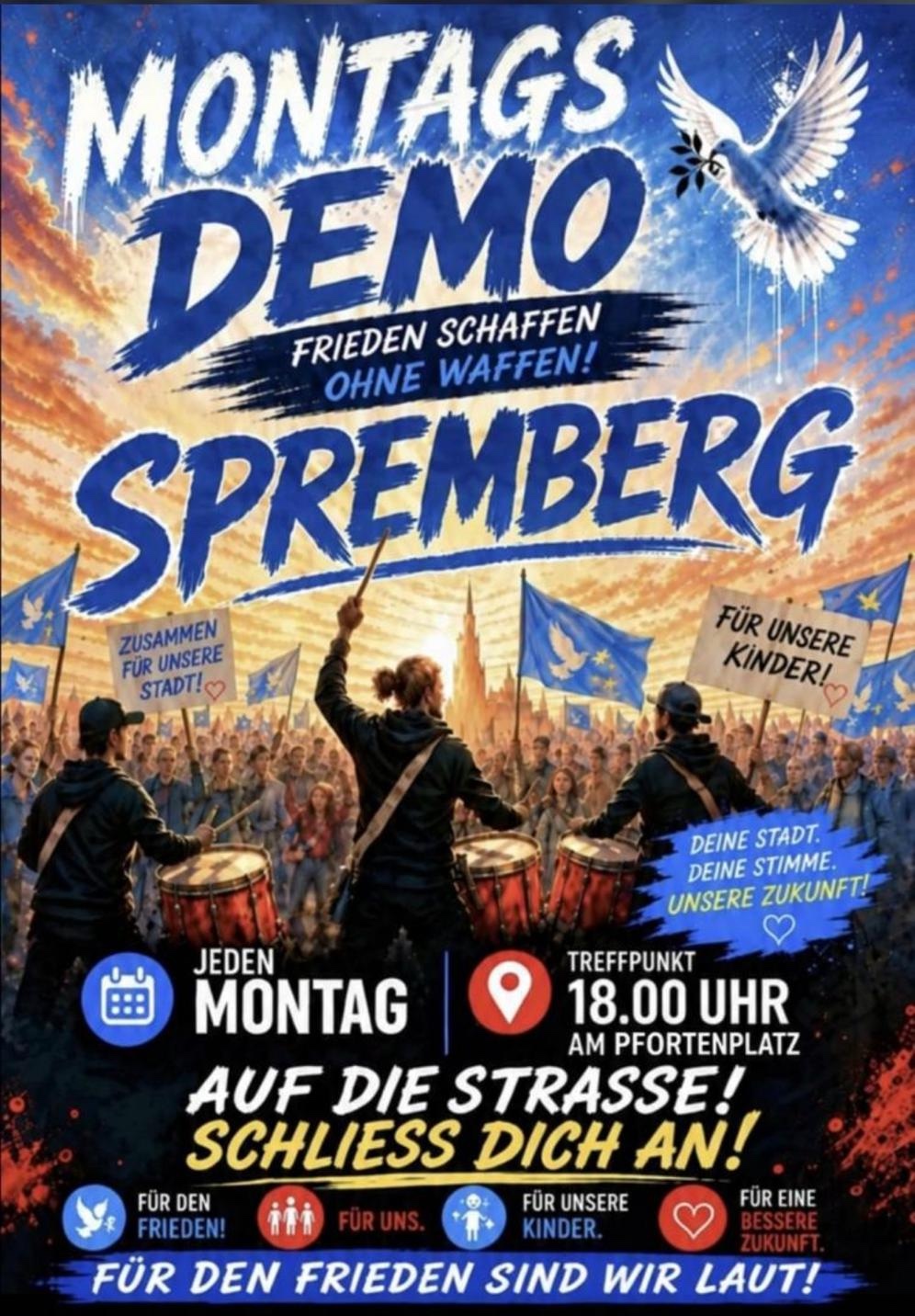 Montagsdemo | Spremberg