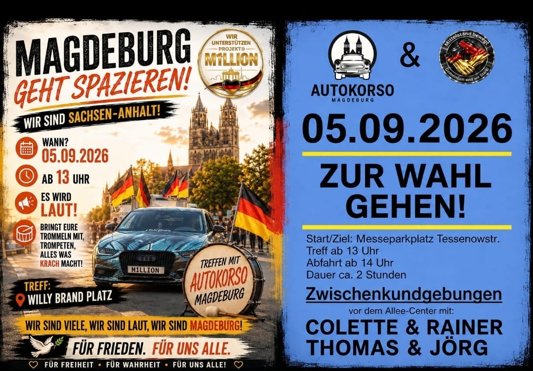 Mageburg geht spazieren | 05.09. | Willy Brand Platz