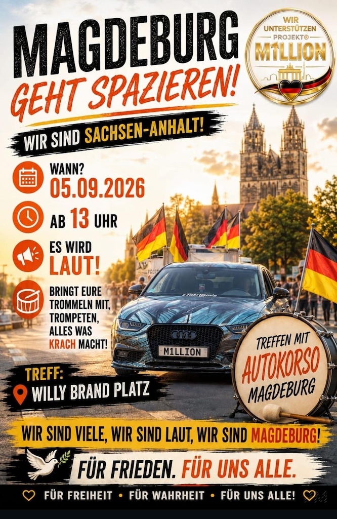 Mageburg geht spazieren | 05.09. | Willy Brand Platz