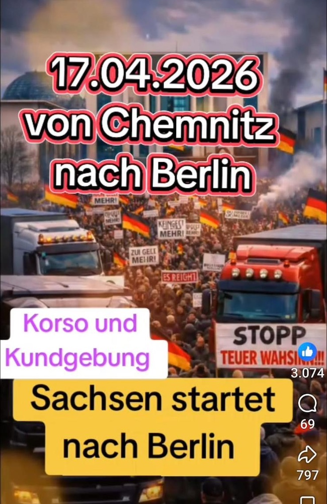17.04. | von Chemnitz nach Berlin