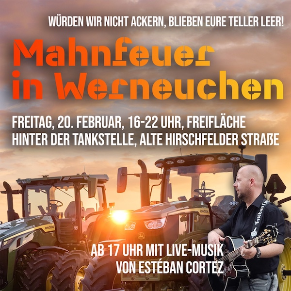 20.02. | Werneuchen | Mahnfeuer