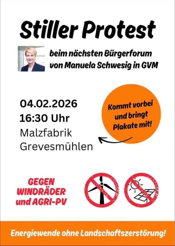 Stiller Protest | Grevesmühlen 04.02.
