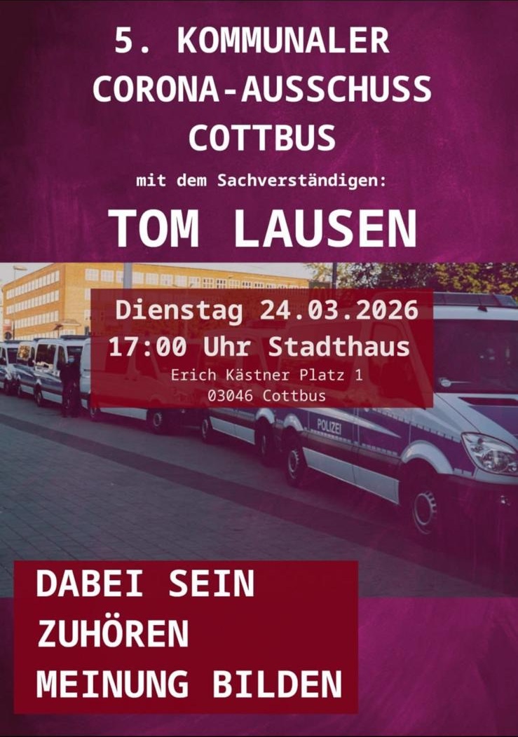 Corona-Ausschuss | 24.03.| Cottbus